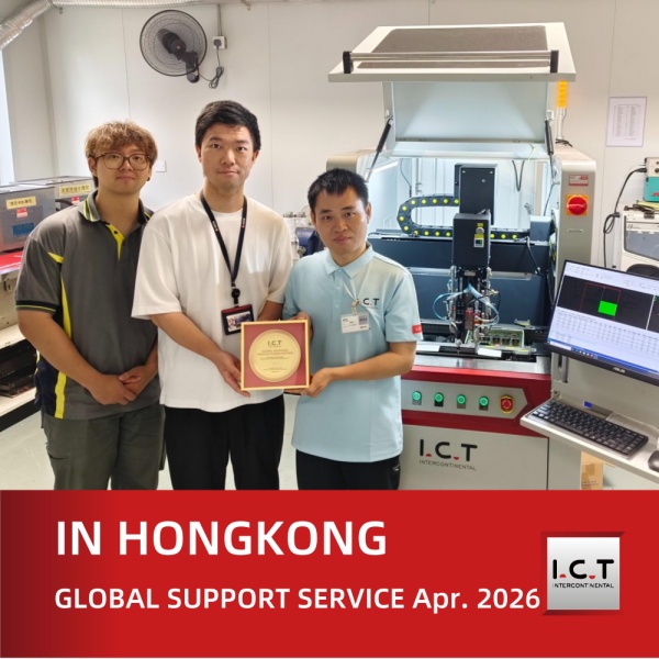 Suport tehnic global ICT pentru mașina de acoperire conformă din Hong Kong
